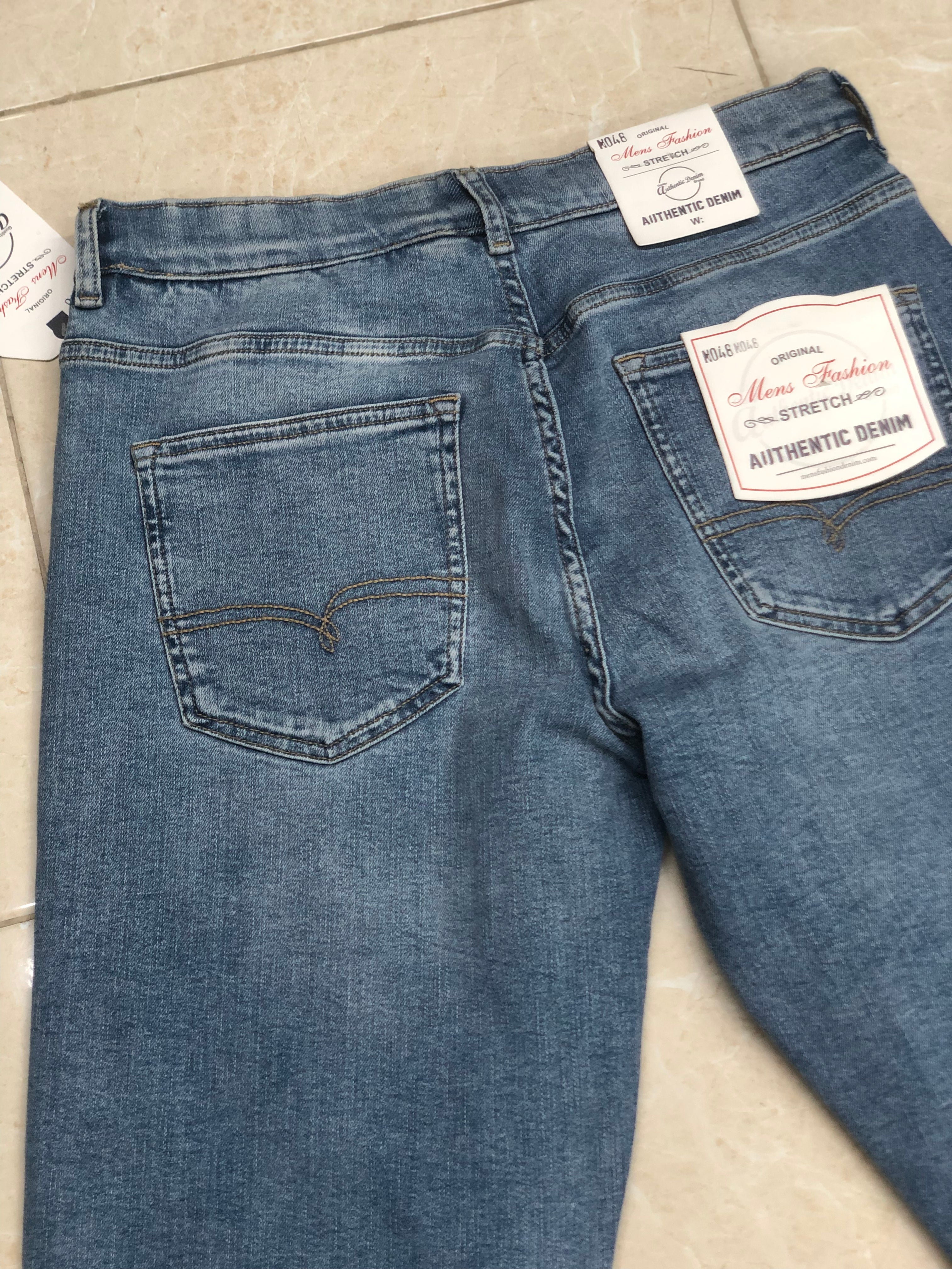 Denim Straight Jeans Stretch