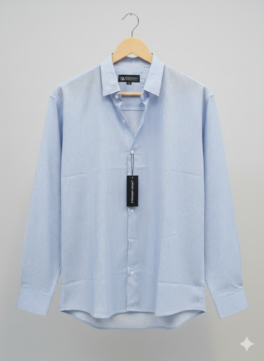 SKY BLUE LINING SHIRT