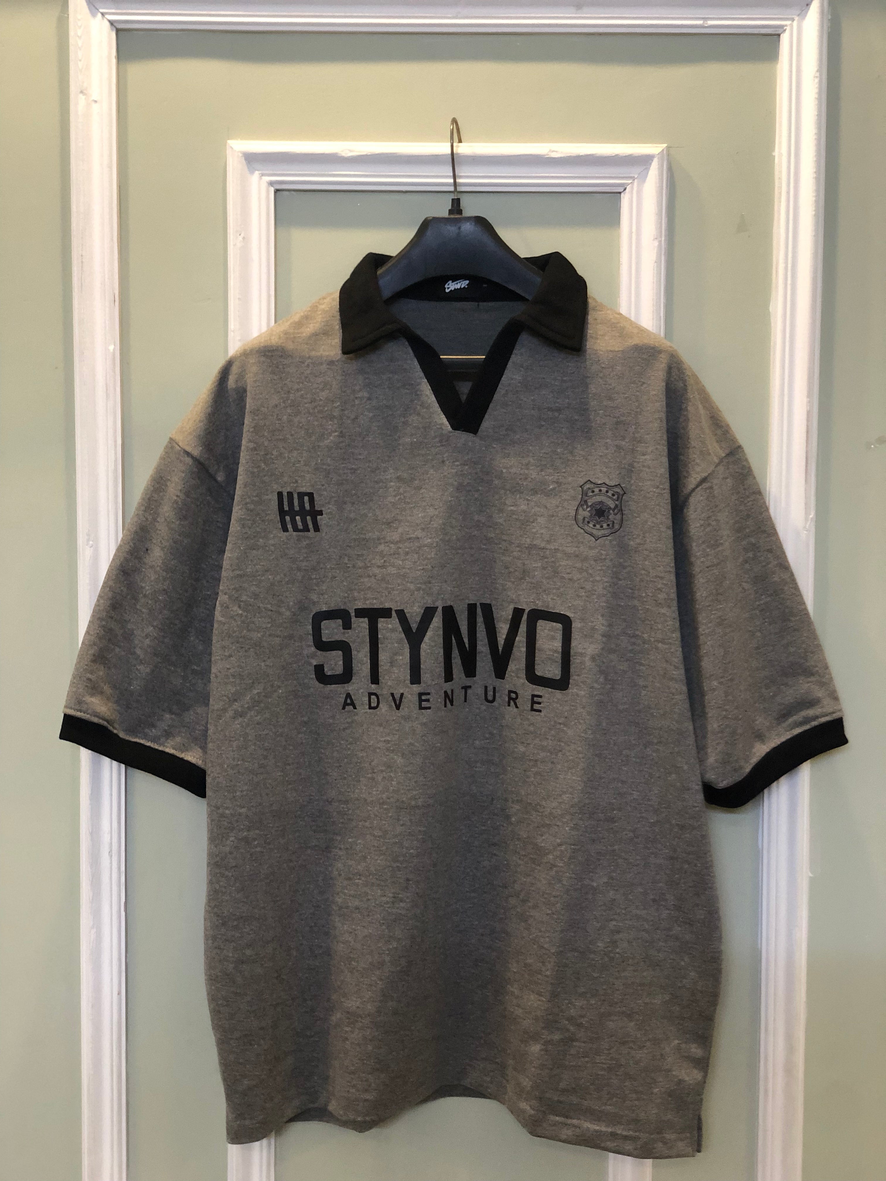 CONTRAST JOHNNY COLLAR POLO T-SHIRTS