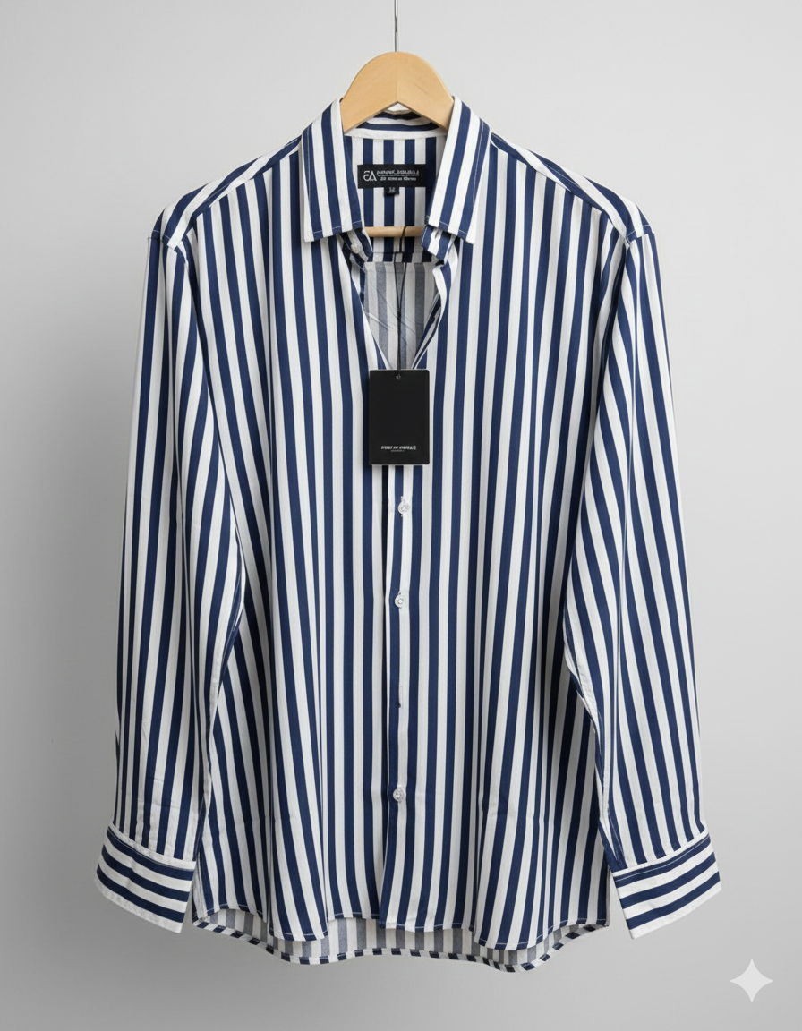 DARK BLUE LINING SHIRT