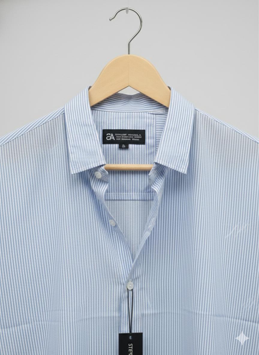 SKY BLUE LINING SHIRT